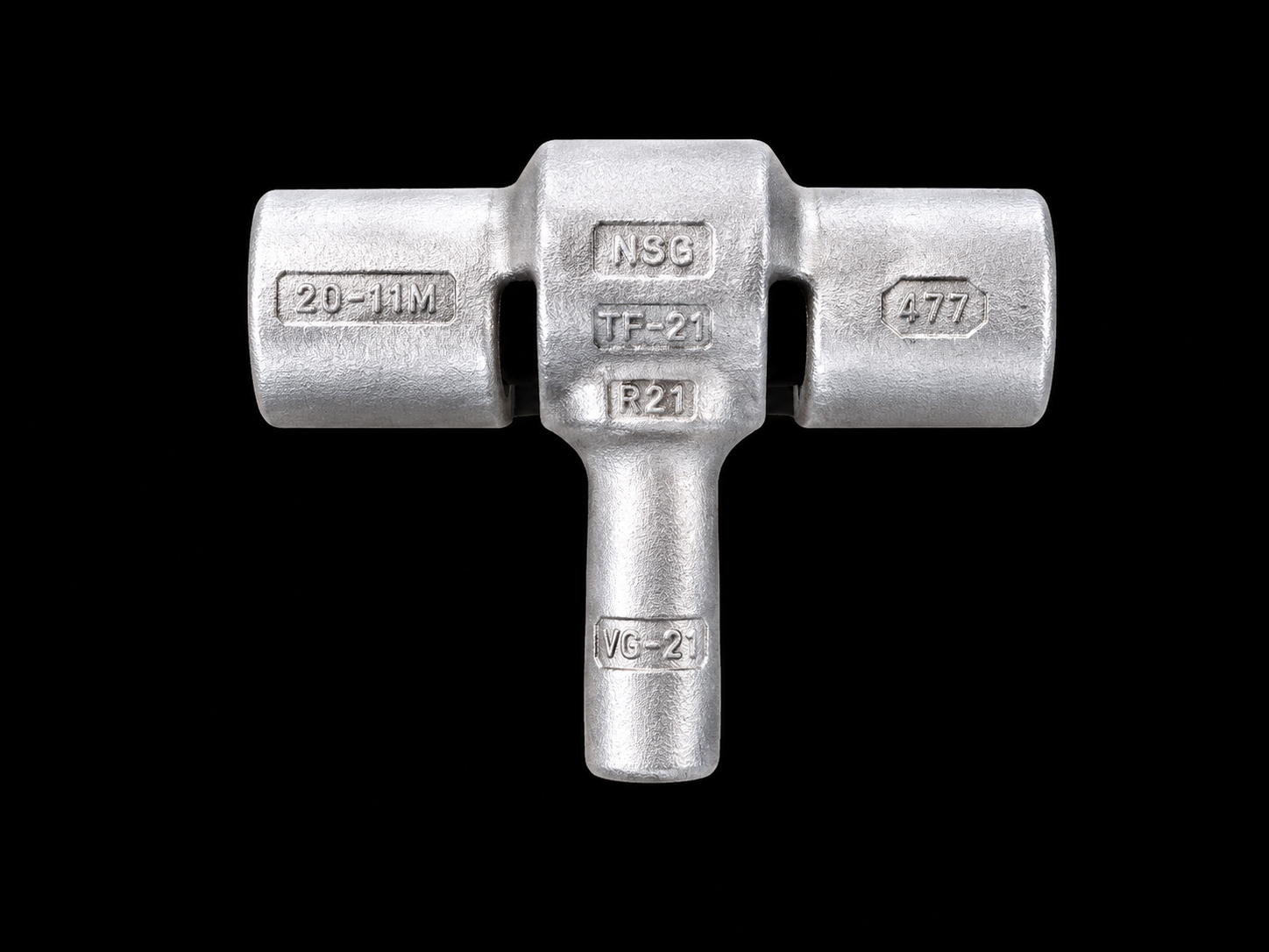 NSG-T44 Conector T aluminio